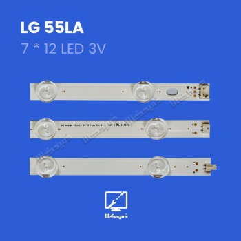 بک لایت تلویزیون ال جی مدل 55LA
