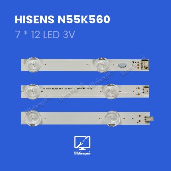 بک لایت تلویزیون هایسنس مدل N55K560