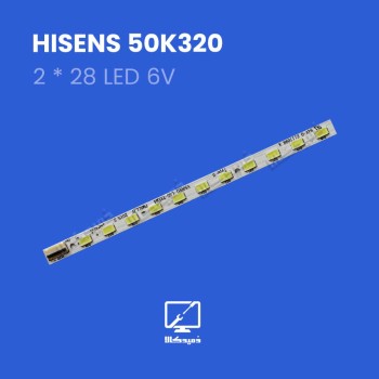 بکلایت تلویزیون هایسنس مدل 50K320