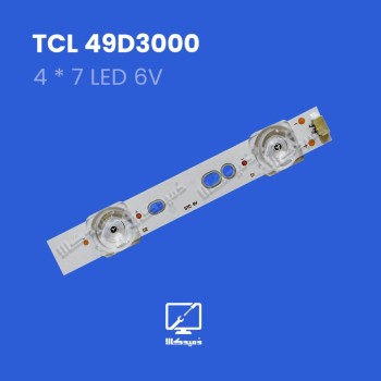 بکلایت تلویزیون تی سی ال 49D3000
