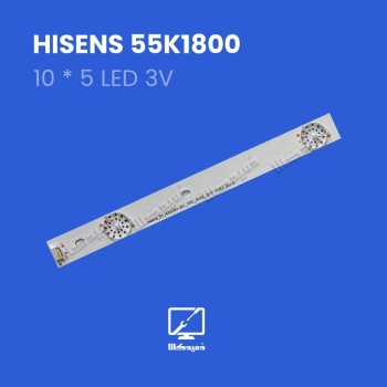 بک لایت تلویزیون هایسنس مدل 55K1800 اورجینال