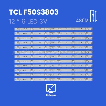بک لایت تلویزیون تی سی ال مدل F50S3803