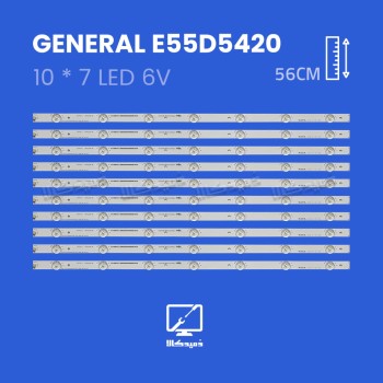 بک لایت تلویزیون جنرال مدل E55D5420