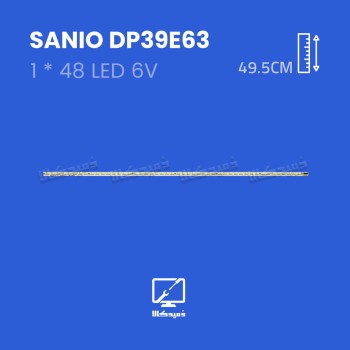 بک لایت تلویزیون سانیو مدل DP39E63