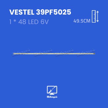 بک لایت تلویزیون  وستل مدل  39PF5025