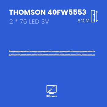 بک لایت تلویزیون تامسون مدل 40FW5553