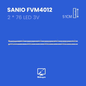 بک لایت تلویزیون سانیو مدل FVM4012