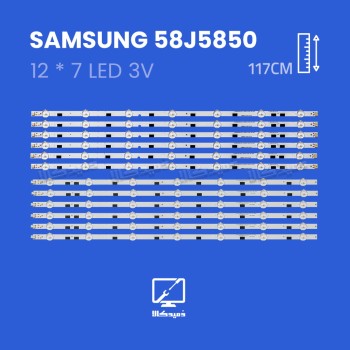 بک لایت تلویزیون سامسونگ مدل 58J5850