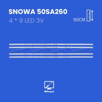 بک لایت تلویزیون اسنوا مدل 50SA260
