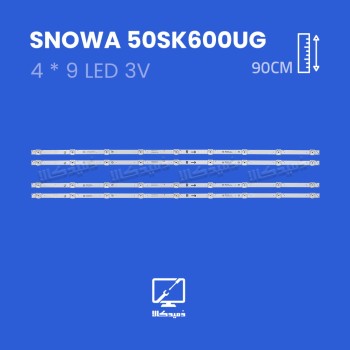 بک لایت تلویزیون اسنوا مدل 50SK600UG