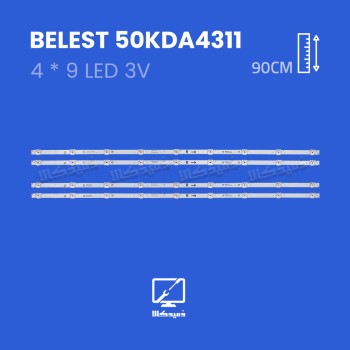 بک لایت تلویزیون بلست مدل 50KDA4311