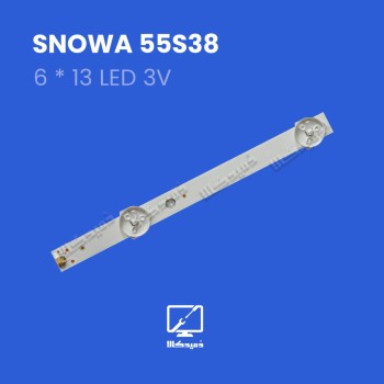 بک لایت تلویزیون اسنوا مدل 55S38