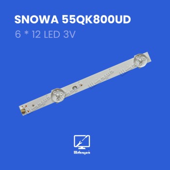 بکلایت تلویزیون اسنوا مدل 55QK800UD
