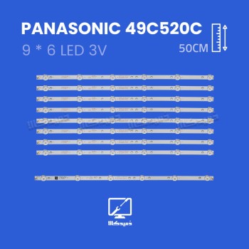 بک لایت تلویزیون پاناسونیک مدل 49C520C