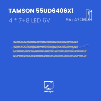 بک لایت تلویزیون تامسون مدل 55UD6406X1