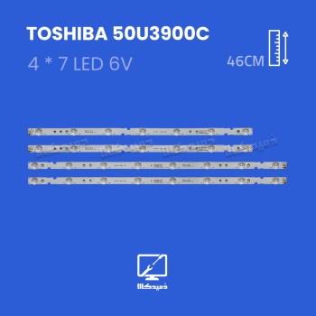 بک لایت تلویزیون توشیبا مدل 50U3900C