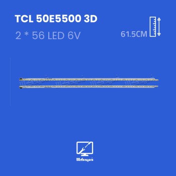 بک لایت تلویزیون تی سی ال 50E5500 3D