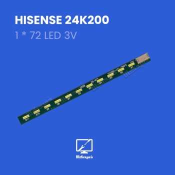 بکلایت تلویزیون هایسنس مدل 24K200
