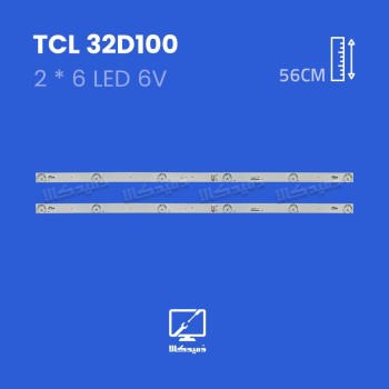 بک لایت تلویزیون تی سی ال مدل 32D100