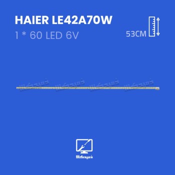 بک لایت تلویزیون هایر مدل LE42A70W