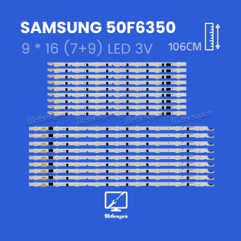 بک لایت تلویزیون سامسونگ مدل 50F6350