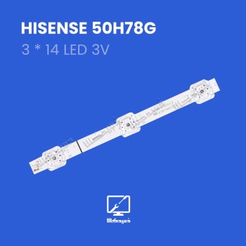 بک لایت تلویزیون هایسنس مدل 50H78G
