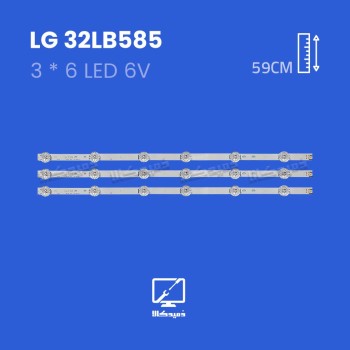 بک لایت تلویزیون ال جی مدل 32LB585