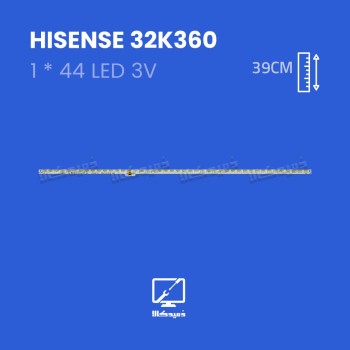 بک لایت تلویزیون هایسنس مدل 32K360
