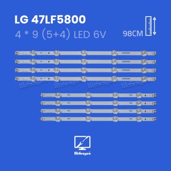 بک لایت تلویزیون ال جی مدل 47LF5800
