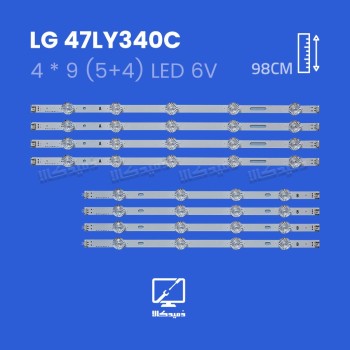 بک لایت تلویزیون ال جی مدل 47LY340C