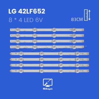 بک لایت تلویزیون ال جی مدل 42LF652