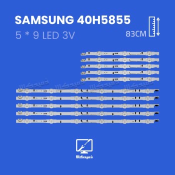 بک لایت تلویزیون سامسونگ مدل 40H5855