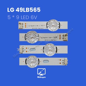 بک لایت تلویزیون ال جی مدل 49LB565