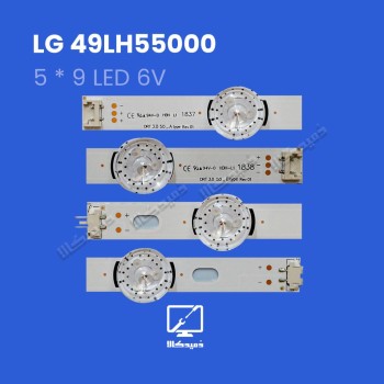 بک لایت تلویزیون ال جی مدل 49LH55000