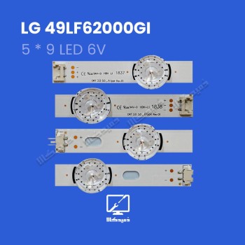 بک لایت تلویزیون ال جی مدل 49LF62000GI