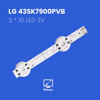 بک لایت تلویزیون ال جی مدل 43SK7900PVB