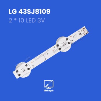 بک لایت تلویزیون ال جی مدل 43SJ8109