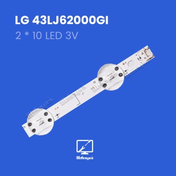 بک لایت تلویزیون ال جی مدل 43LJ62000GI