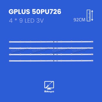 بک لایت تلویزیون جی پلاس مدل 50PU726