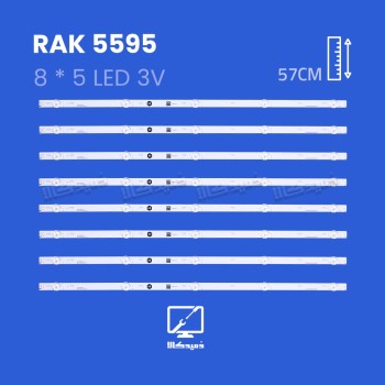 بک لایت تلویزیون راک مدل 5595