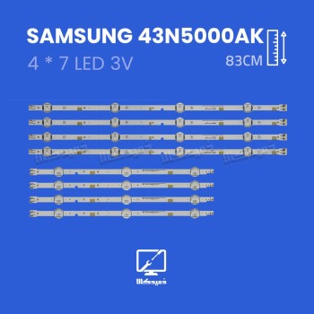 بک لایت تلویزیون سامسونگ مدل 43N5000AK