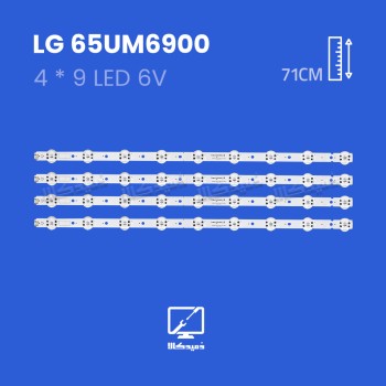 بک لایت تلویزیون ال جی مدل 65UM6900