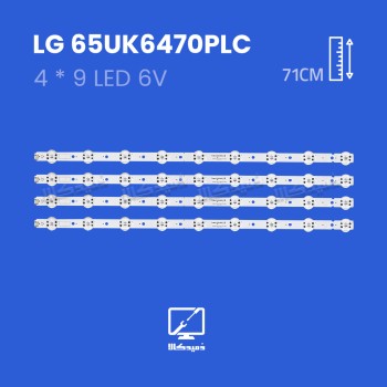 بک لایت تلویزیون ال جی مدل 65UK6470PLC