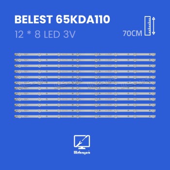 بک لایت تلویزیون بلست مدل 65KDA110