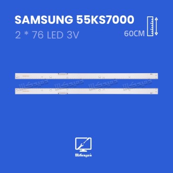 بک لایت تلویزیون سامسونگ مدل 55KS7000
