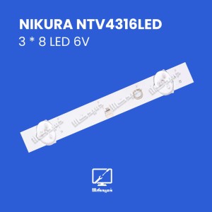 بک لایت اورجینال تلویزیون نیکورا مدل NTV4316LED