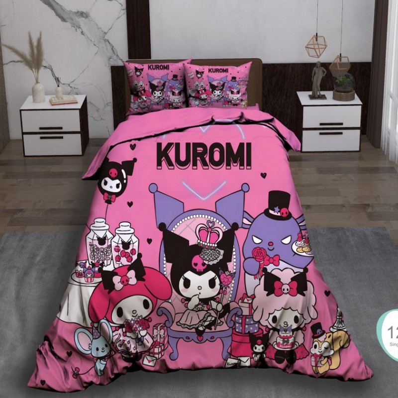 روتختی ۱نفره کرومی۳بعدی برند رمانتیک (چاپ دیجیتال)