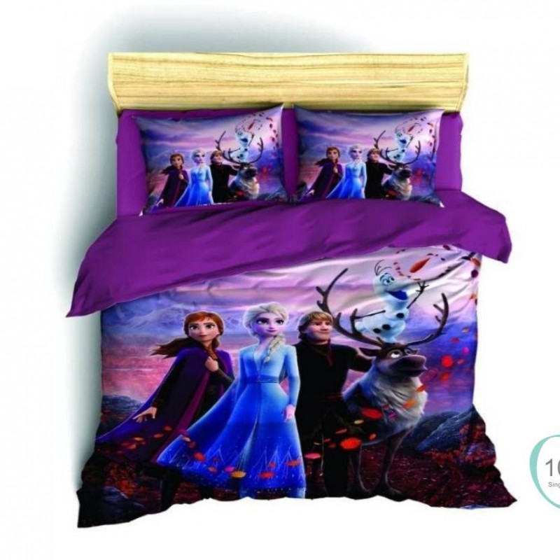 روتختی ۱نفره فروزن ۳بعدی برند رمانتیک