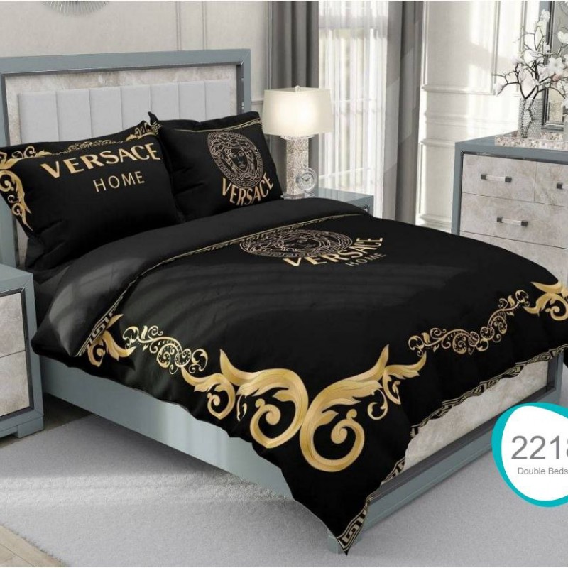 روتختی 2نفره ورساچه6تکه 3بعدی برند رمانتیک (چاپ دیجیتال)