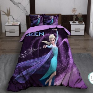 روتختی ۱نفره فروزن ۳بعدی برند رمانتیک (چاپ دیجیتال)